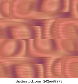 Blurred image showcasing geometric pattern in shades of pink, magenta, peach, and carmine with hints of peach fuzz. The background features circles and petals in beautiful design