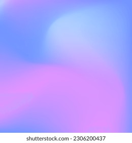 Blurred Indigo Sunrise Light Calm Background. Violet Sky Water Sunset Blue Gradient Background. Wavy Fluid Pastel Liquid Curve Design Pic. Cold Dynamic Pink Lavender Color Swirl Gradient Mesh.