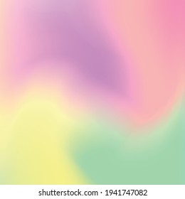Gradiente multicolor de fondo de verano panorámico grande borroso - ilustración
