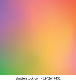 Gradiente multicolor de fondo de verano panorámico grande borroso - ilustración
