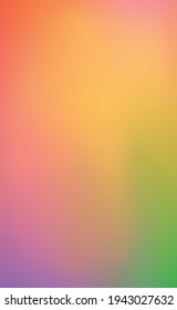 Blurred large panoramic summer background multicolored gradient - illustration