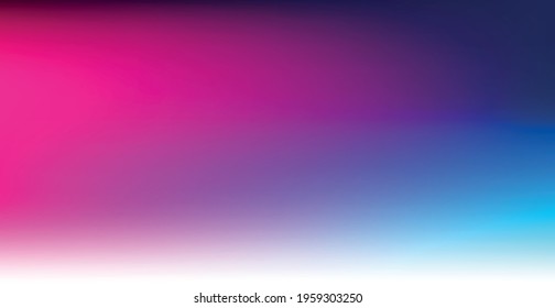 Blurred large panoramic summer background multicolored gradient - illustration