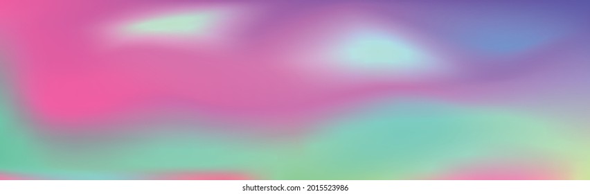 Gradiente multicolor de fondo de verano panorámico grande borroso - ilustración