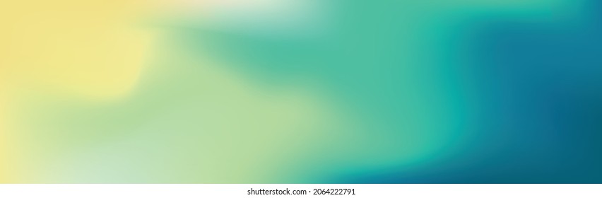 Gradiente multicolor de fondo de verano panorámico grande borroso - ilustración