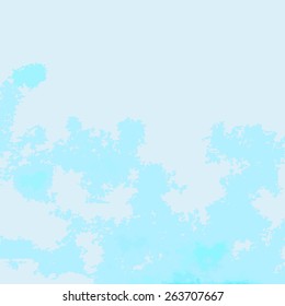 Blurred light blue background
