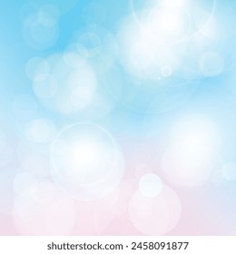 blurred the light of the bokeh shines background.