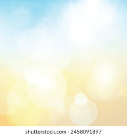 blurred the light of the bokeh shines background.