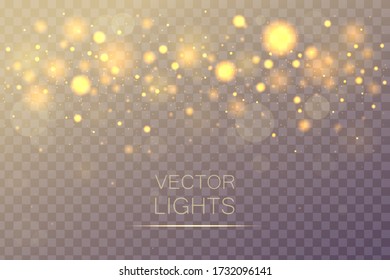 Blurred light element that can be used for cover decoration or background. Soft bokeh and lights.