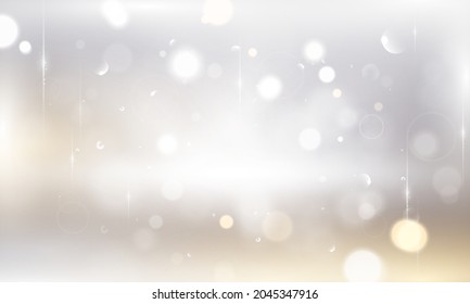 a blurred light element that can be used to decorate a cover bokeh background