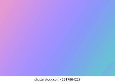 Fondo de gradiente fresco de luz borrosa. Manchas lilas rosas, azules y nítidas. Ilustración vectorial.
