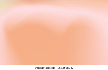 Blurred light fresh orange delicate gradient background. Pastel pink smooth spots. vector gradient background for poster, ig, social post