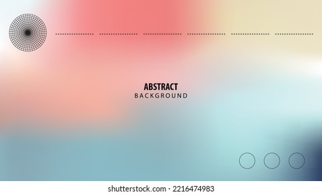 Blurred light multicolor gradient background.