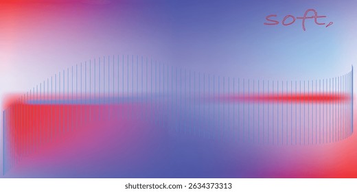  Blurred light strong colorful gradient background