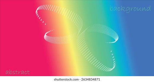  Blurred light strong colorful gradient abstract background