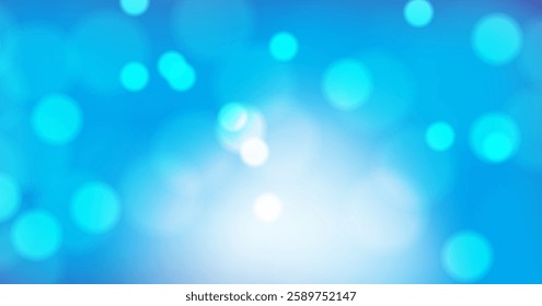 BLURRED LIGHTS BACKGROUND, SPARKLING FESTIVE BACKDROP, WHITE GLOWING CIRCLE BOKEH, Party Decorations, Invitations, and Creative Projects
