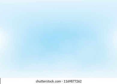 Blurred Lights on blue gradient abstract background high light in middle design for presentation. Vector illustration.