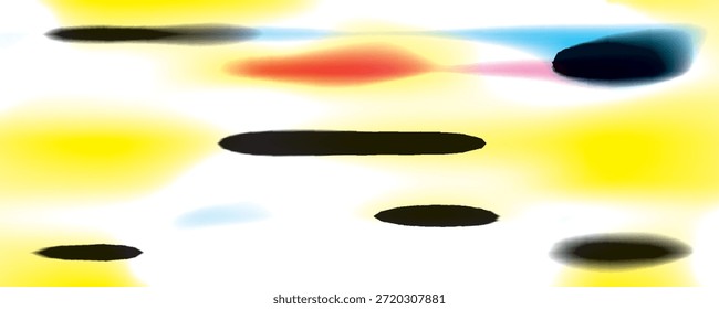 Blurred line cage gradient overlay design movement