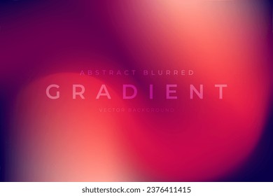 Blurred modern gradient abstract background space futuristic red