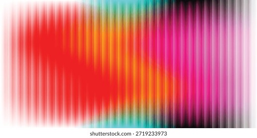 Blurred multicolored stripes creating abstract pattern