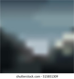 blurred nature landscape design