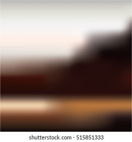 blurred nature landscape design