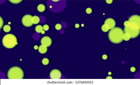 Blurred Night Lights Seamless Bokeh Background. Magic Twilight Cityscape Pattern. Neon Night City Life Poster Background. Magic Glitter Bokeh Pattern.