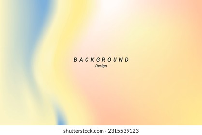 Blurred pastel abstract background template design
