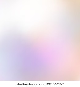 Blurred pearl holographic background. Vector Illustration. 