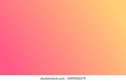 Blurred pink and orange background with gradient style. Modern ambience illustration template idea
