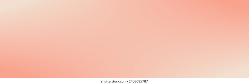 Blurred pink and peach background for back splash, Peach Fuzz color background 2024 year. Texture gradients in pastel shades for product packaging.