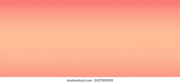 Blurred pink and peach background for back splash, Peach Fuzz color background 2024 year. Texture gradients in pastel shades for product packaging.