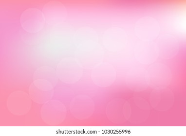 Blurred pink with white abstract background