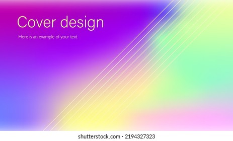 Fondo púrpura borrosa con líneas diagonales delgadas claras