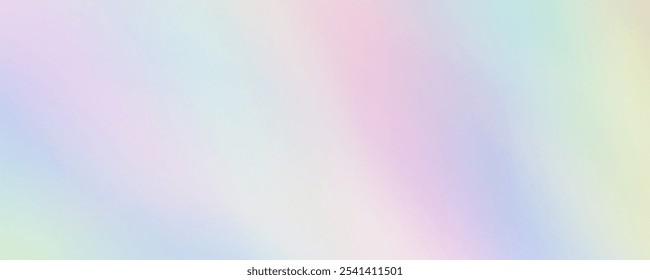 Blurred rainbow background of liquid colors, holographic effect. Background for text, image, advertising. Rainbow colorful light effect, transparent background, png.