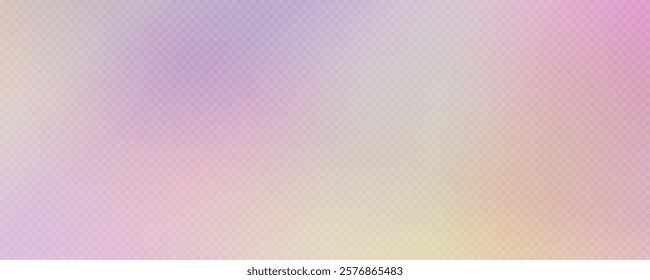 Blurred rainbow background of liquid colors, holographic effect. Background for text, image, advertising. Rainbow colorful light effect, transparent background, png.