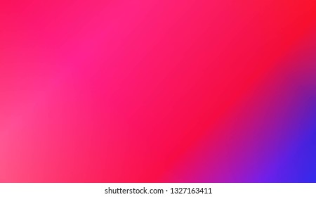 Blurred rainbow color gradient background. Design for screen, presentation, wallpaper. Holiday object. Vector illustration.
