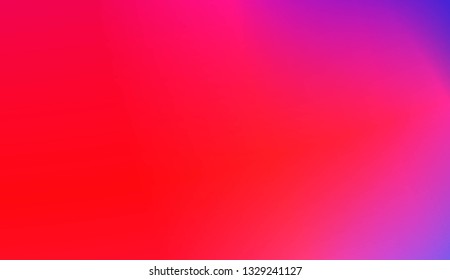 Blurred rainbow color gradient background. Design for screen, presentation, wallpaper. Holiday object. Vector illustration.