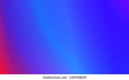 Blurred rainbow color gradient background. Design for screen, presentation, wallpaper. Holiday object. Vector illustration.