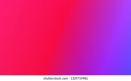 Blurred rainbow color gradient background. Design for screen, presentation, wallpaper. Holiday object. Vector illustration.