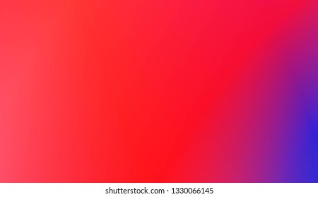Blurred rainbow color gradient background. Design for screen, presentation, wallpaper. Holiday object. Vector illustration.