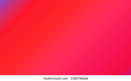 Blurred rainbow color gradient background. Design for screen, presentation, wallpaper. Holiday object. Vector illustration.