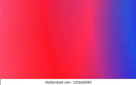 Blurred rainbow color gradient background. Design for screen, presentation, wallpaper. Holiday object. Vector illustration.