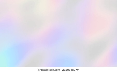 Blurred rainbow light refraction texture overlay effect for photo and mockups.