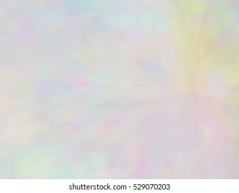 Blurred rays. Defocused iridescent background. Spotted surface. Abstract composition, vector EPS10. Not trace image, include mesh gradient only