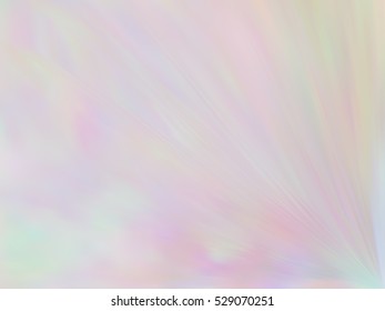 Blurred rays. Defocused iridescent background. Spotted surface. Abstract composition, vector EPS10. Not trace image, include mesh gradient only