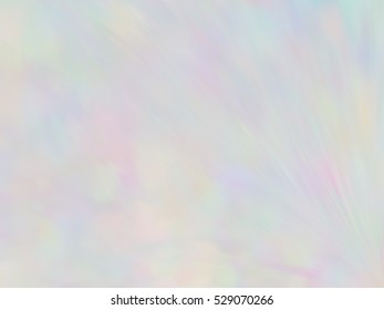 Blurred rays. Defocused iridescent background. Spotted surface. Abstract composition, vector EPS10. Not trace image, include mesh gradient only