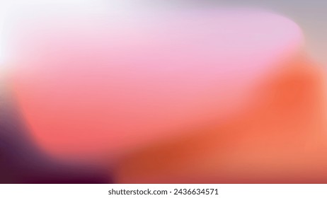 Blurred Red and Pink Flower Background with Gradient Effect