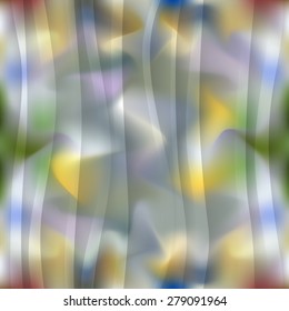 Blurred seamless wavy pattern.  Vector abstract background. 