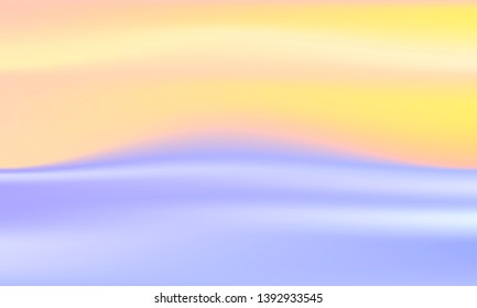 Blurred Seascape Background. Summer time. vector illustration