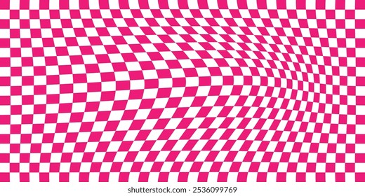 Blurred, shifting grid patterns creating an optical illusion, optical illusion, mind bending abstract.